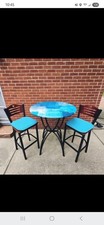 Bistro set blue for sale  Livonia