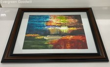 Signed framed watercolor for sale  Seattle