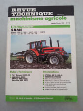 Revue technique tracteur d'occasion  Romans-sur-Isère