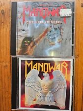 2 X ÁLBUNS MANOWAR The Hell Of Steel+Battle Hymns 1994/1982 CD 2xCDS HEAVY METAL comprar usado  Enviando para Brazil