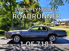 1975 plymouth road for sale  Salem