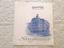 Brochure eberhard navymaster usato  Napoli