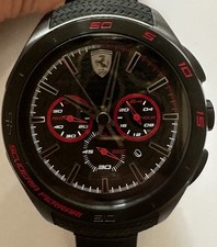 NOVO Relógio Masculino Scuderia Ferrari Gran Premio Orologi 830344 Preto Vermelho comprar usado  Enviando para Brazil