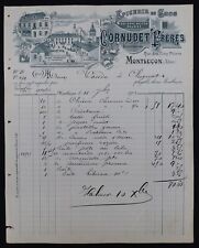 Invoice montlucon 1903 d'occasion  Expédié en Belgium