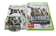 Call of Juarez Bound in Blood XBOX 360 MA15+ PAL R4 2009 Ubisoft +Manual Testado comprar usado  Enviando para Brazil