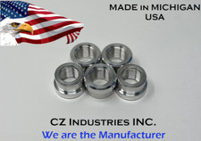 3/8 "NPT Alumínio Fêmea Solda On/solda em Flange de encaixe Batoque, 3/8" -18 QTY:5 comprar usado  Enviando para Brazil