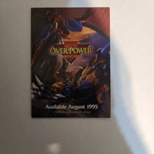 Overpower promo card for sale  Fairfax