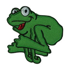Patch ecusson grenouille d'occasion  Expédié en France