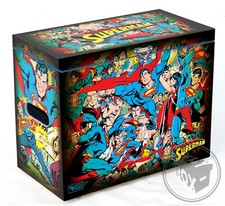Usado, Superman (por Jose Garcia-Lopez) - Caixa de armazenamento rígido de quadrinhos grande MDF comprar usado  Brasil 