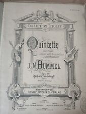 Quintette . hummel d'occasion  Provins