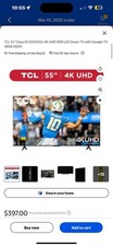 Tcl class uhd for sale  Woodside