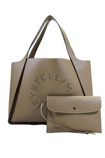 Usado, Bolsa tote Stella McCartney feminina couro vegano granulado círculo marrom comprar usado  Enviando para Brazil