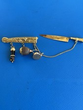 Brosche anstecknadel gold gebraucht kaufen  Düsseldorf