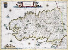 Reproduction carte ancienne d'occasion  Aulnoye-Aymeries