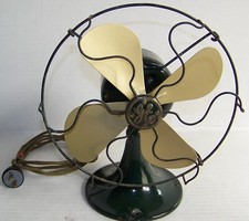 Antigo 1931 G.E. Ventilador elétrico 8" 105-120V AC cat 27x840 spec 272327-1 comprar usado  Enviando para Brazil