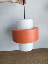 Suspension lampe orange d'occasion  Palinges