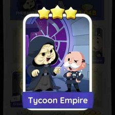 Tycoon Empire - MONOPOLY_GO_3 Stars Naklejka ⭐⭐ | SZYBKA DOSTAWA, używany na sprzedaż  Wysyłka do Poland