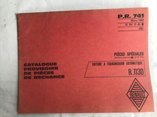 Renault 741 catalogue d'occasion Renault 741 catalogue d'occasion  Méreau