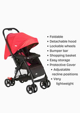 Red foldable joie for sale  LONDON