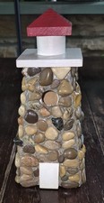 Stone lighthouse birdhouse for sale  Albany