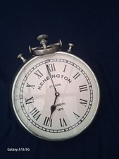 Clock 11ins silver for sale  BIRMINGHAM