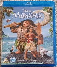 Moana blu ray for sale  PETERBOROUGH
