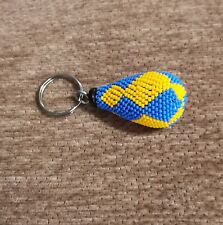 Beaded keychain keyring for sale  LONDON