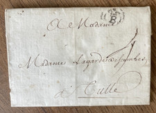 Lettre bordeaux tulle d'occasion  La Seyne-sur-Mer