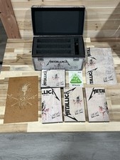 1993 Metallica Live Binge & Purge Box Set Complete 3-VHS/CDs + Book Stencil Pass comprar usado  Enviando para Brazil