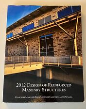 Usado, 2012 Design Of Reinforced Masonry Structures California Nevada comprar usado  Enviando para Brazil