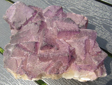 Large purple fluorite for sale  LIVERSEDGE