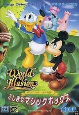 WORLD OF ILLUSION Mega Drive / GENESIS MD SEGA MEGADRIVE Japão comprar usado  Enviando para Brazil