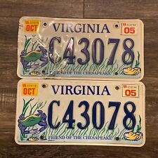 2005 virginia license for sale  Star Tannery