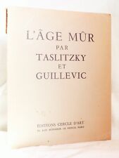 Guillevic taslitzky âge d'occasion  France