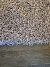 Lilac shaggy rug for sale  UK
