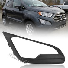 Tampa moldura luz de neblina dianteira preta texturizada direita acabamento para Ford EcoSport 2018-22 comprar usado  Enviando para Brazil