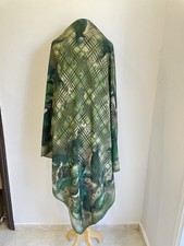 Vintage green silk for sale  Peabody
