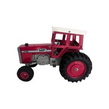 Usado, Trator Massey Ferguson Ertl Co. vermelho 1155 original 1/16 com cabine feita nos EUA comprar usado  Enviando para Brazil