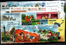 Lot timbres thematique d'occasion  Panissières