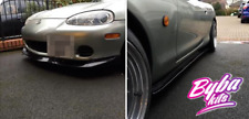 GV Style Front Lip For Mazda MX5 MK2.5 NBFL NB FL + Side Skirts Black Gloss !!!, używany na sprzedaż  PL