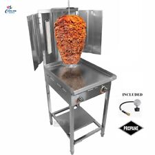 Usado, NOVO Trompo Tacos Al Pastor Aço Inoxidável Shawarma Chapa Panela Propano 2B comprar usado  Enviando para Brazil