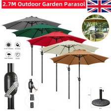 2.7m large parasol for sale  CANNOCK