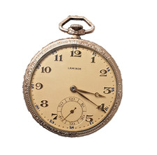 Laminor taschenuhr vergoldet gebraucht kaufen  Laatzen