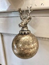 Christbaumkugel hirschkopf ant gebraucht kaufen  Wiesbaden