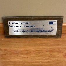 Vintage federal insurance for sale  Valparaiso