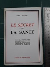 Secret santé geffroy d'occasion  Gambsheim