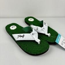 Chinelos Reef Mulligan II verde tamanho EUA 8 abridor de garrafas golfe comprar usado  Enviando para Brazil