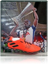 Yves Bissouma Tottenham Hotspur Assinado à Mão Vencedor da Liga Europa Exibição de Bota comprar usado  Enviando para Brazil