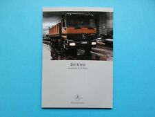 Prospekt / Katalog - Mercedes Actros Baugewerbe - 18-41 Tonnen - 08/00, usado comprar usado  Enviando para Brazil