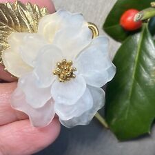 Vintage brooch frosted for sale  Monroe Township